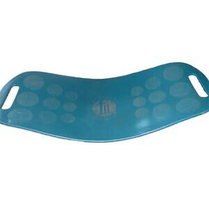 Simply Fit Balance Board Workout Fitness Exercise Shark Tank Blue - USED